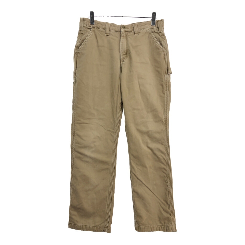 Carhartt カーハート ペインターパンツ ベージュ(メンズ W34 L32)中古 古着 V1331拍卖