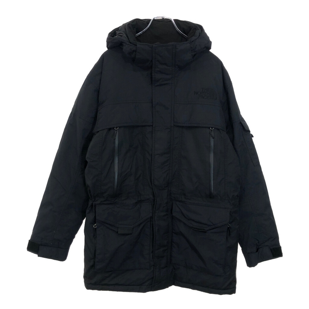 THE NORTH FACE ノースフェイス DRYVENT マクマードパーカー ダウンジャケット ブラック(メンズ M)中古 古着 V0194拍卖