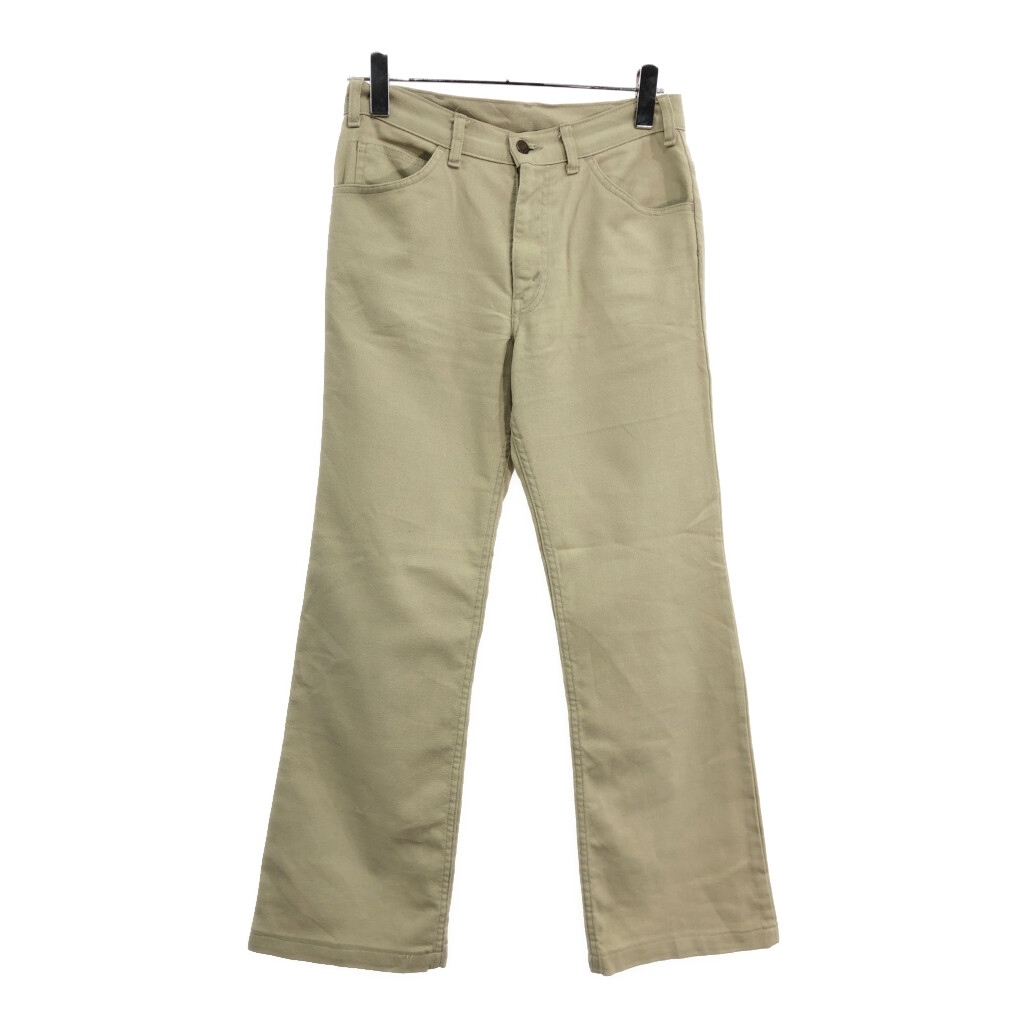 80年代 Levi's リーバイス STA-PREST スタプレスト ベージュ(メンズ W31 L29相当)中古 古着 V0371拍卖