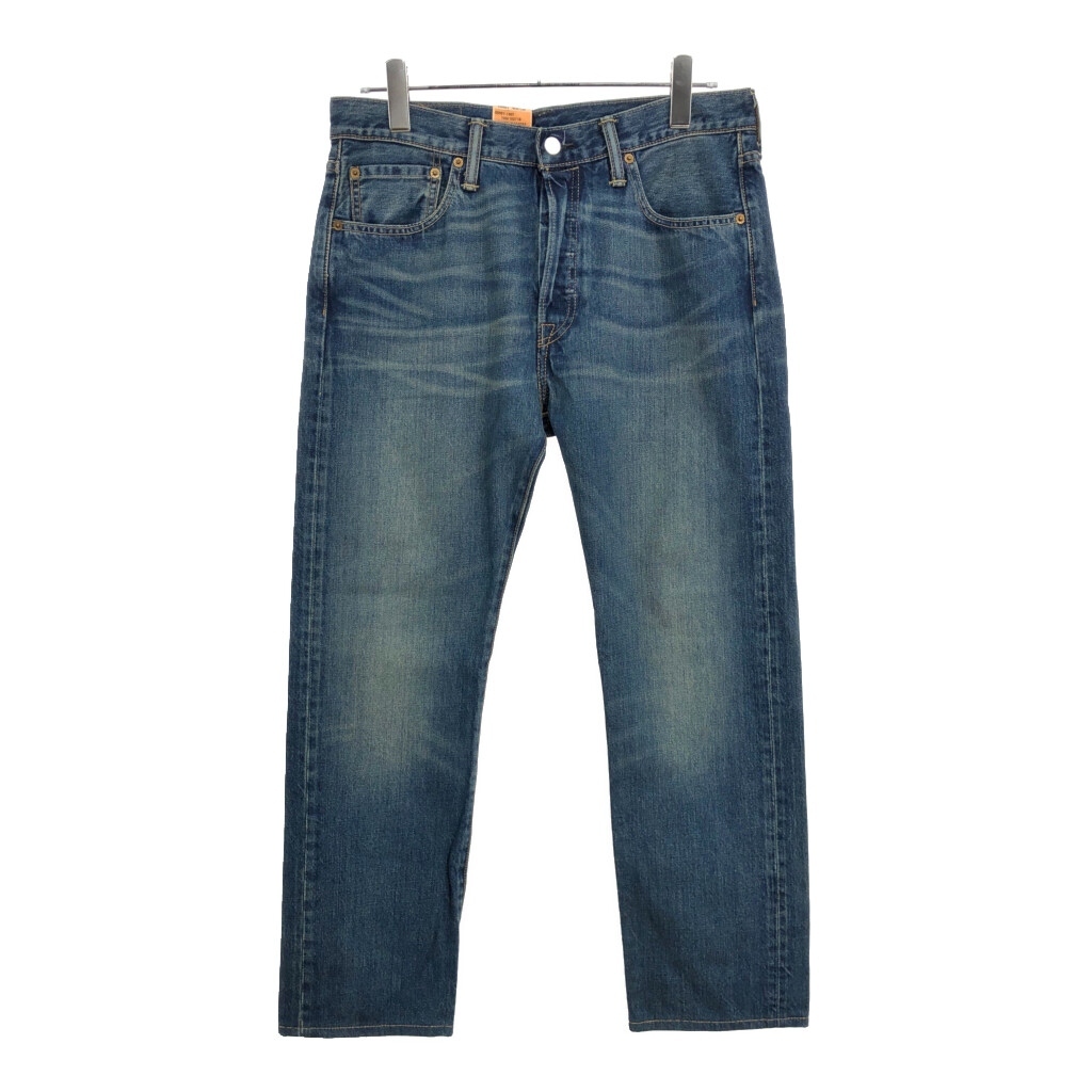 新品タグ付き Levi's リーバイス 501 デニムパンツ ブルー(メンズ W32 L30)中古 古着 V0624拍卖
