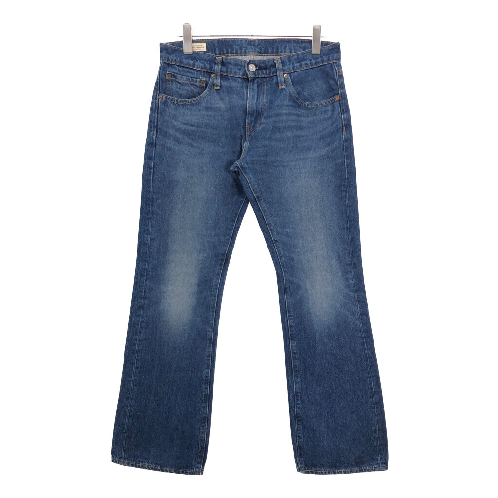 Levi's リーバイス 527 ブーツカット デニムパンツ ブルー(メンズ W31 L30)中古 古着 V0639拍卖