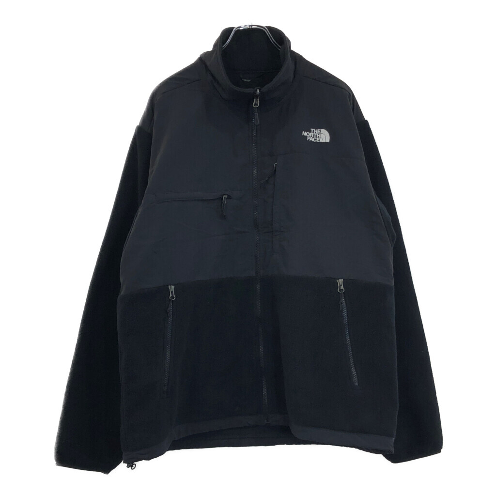 THE NORTH FACE ノースフェイス Denali デナリ フリースジャケット アウトドア ブラック(メンズ XL)中古 古着 V0735拍卖