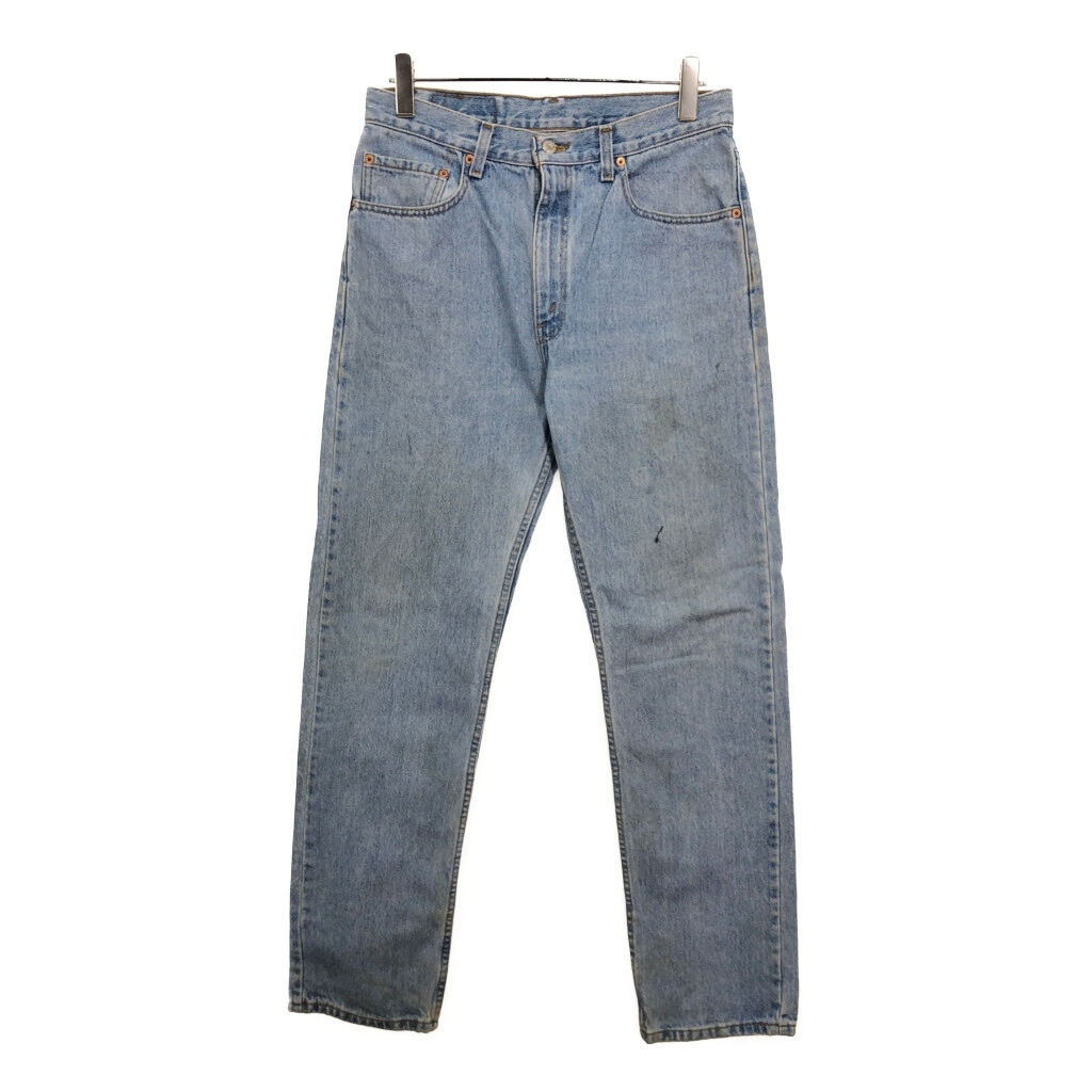 90年代 カナダ製 Levi's リーバイス 505 デニムパンツ ブルー(メンズ W33 L32)中古 古着 V0879拍卖