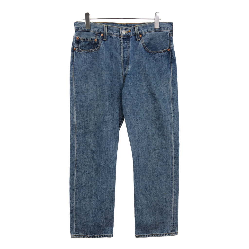 Levi's リーバイス 501 デニムパンツ ブルー(メンズ W34 L30)中古 古着 V0918拍卖
