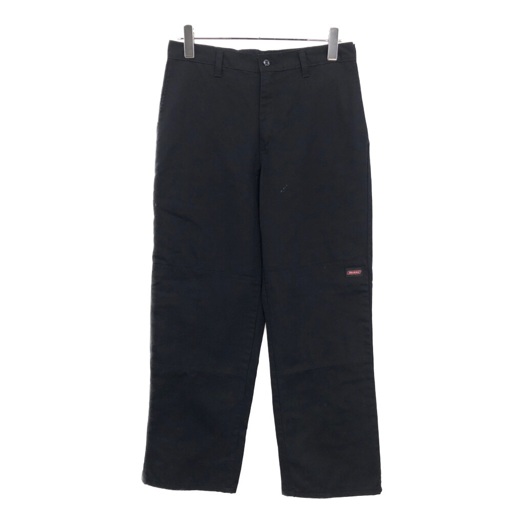 Dickies ディッキーズ ダブルニー ワークパンツ ブラック(メンズ W32 L32)中古 古着 V0920拍卖