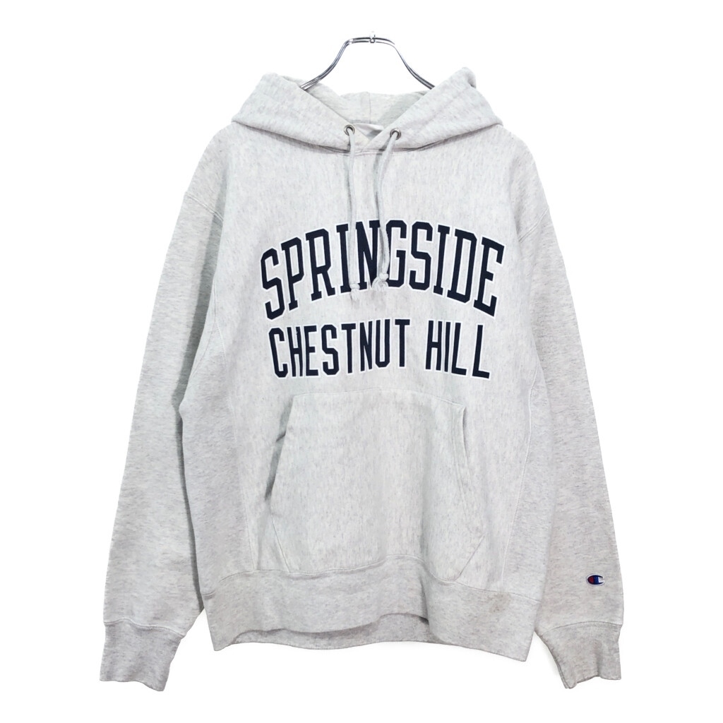 Champion チャンピオン REVERSE WEAVE リバースウィーブ スウェット パーカー グレー(メンズ M)中古 古着 V1180拍卖