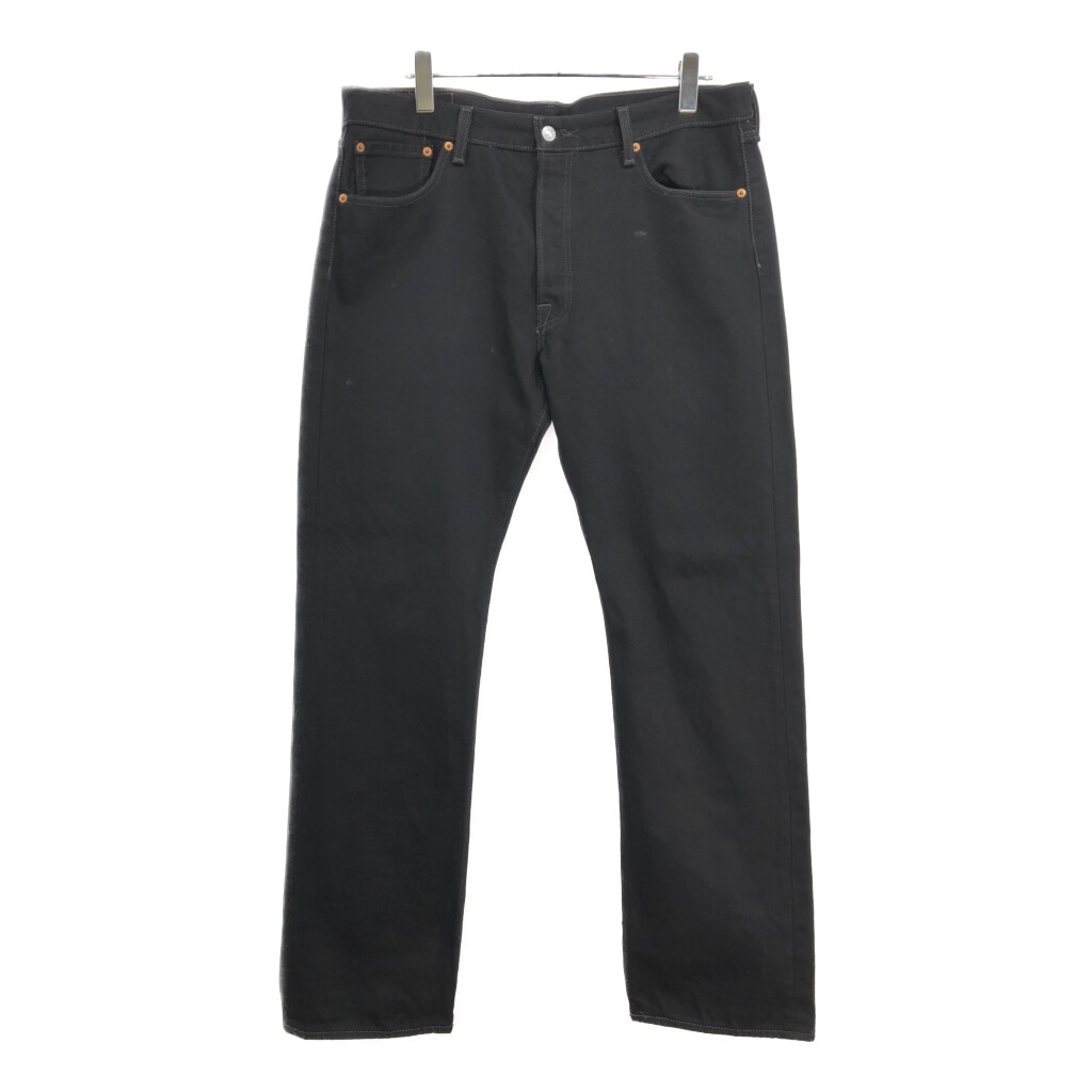 Levi's リーバイス 501 デニムパンツ ブラック(メンズ W36 L32)中古 古着 V1469拍卖