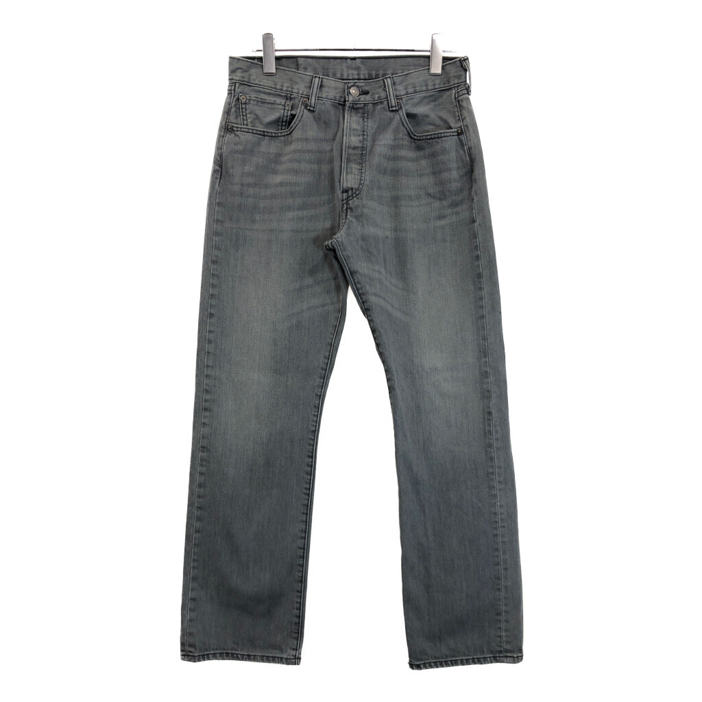 Levi's リーバイス 501 デニムパンツ ブラック(メンズ W33 L32)中古 古着 V1489拍卖