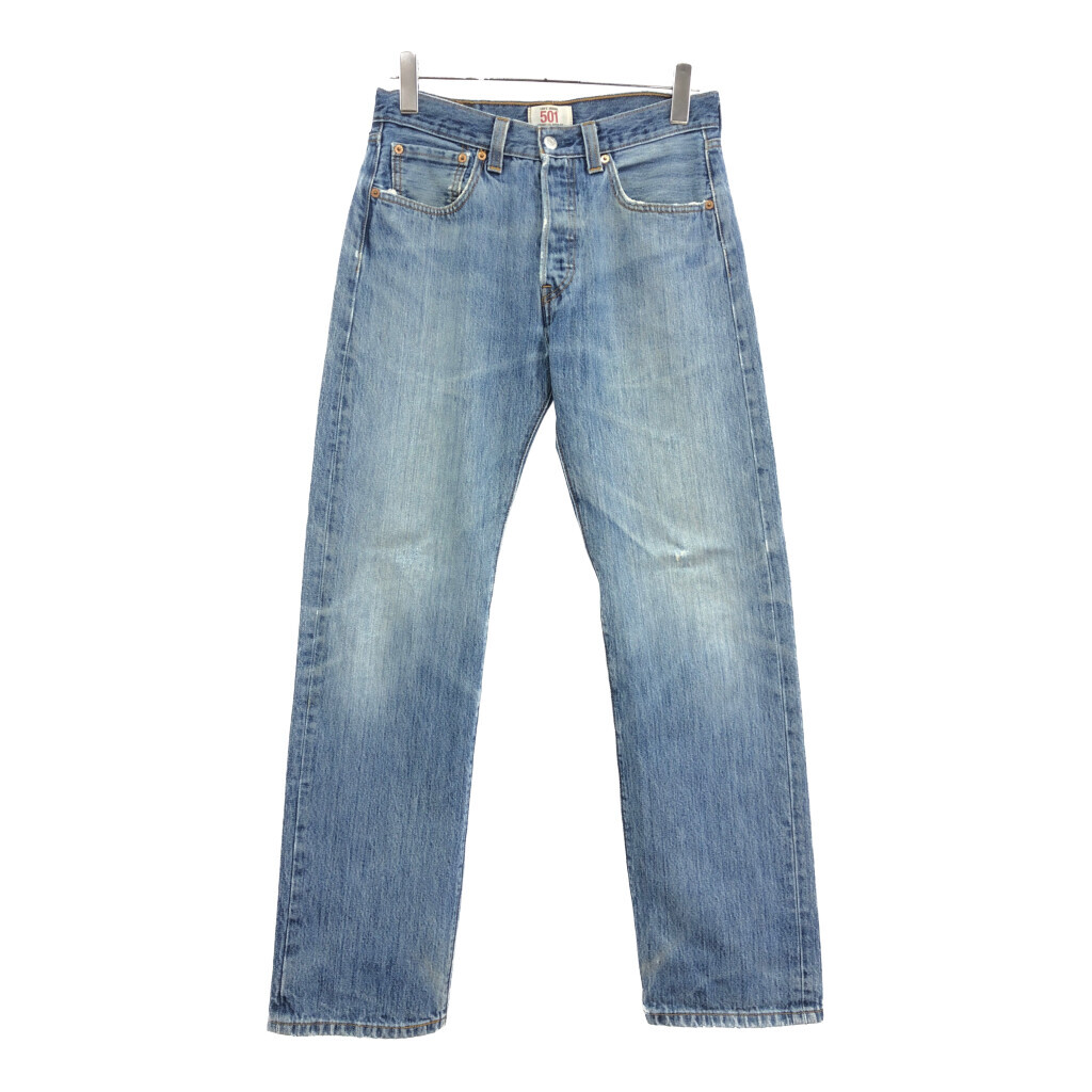 Levi's リーバイス 501 デニムパンツ ブルー(メンズ W31 L32)中古 古着 V1517拍卖