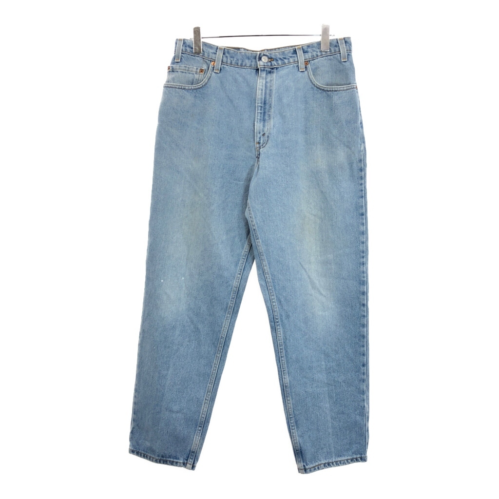90年代 USA製 Levi's リーバイス 560 デニムパンツ ブルー(メンズ W36 L30)中古 古着 V1670拍卖
