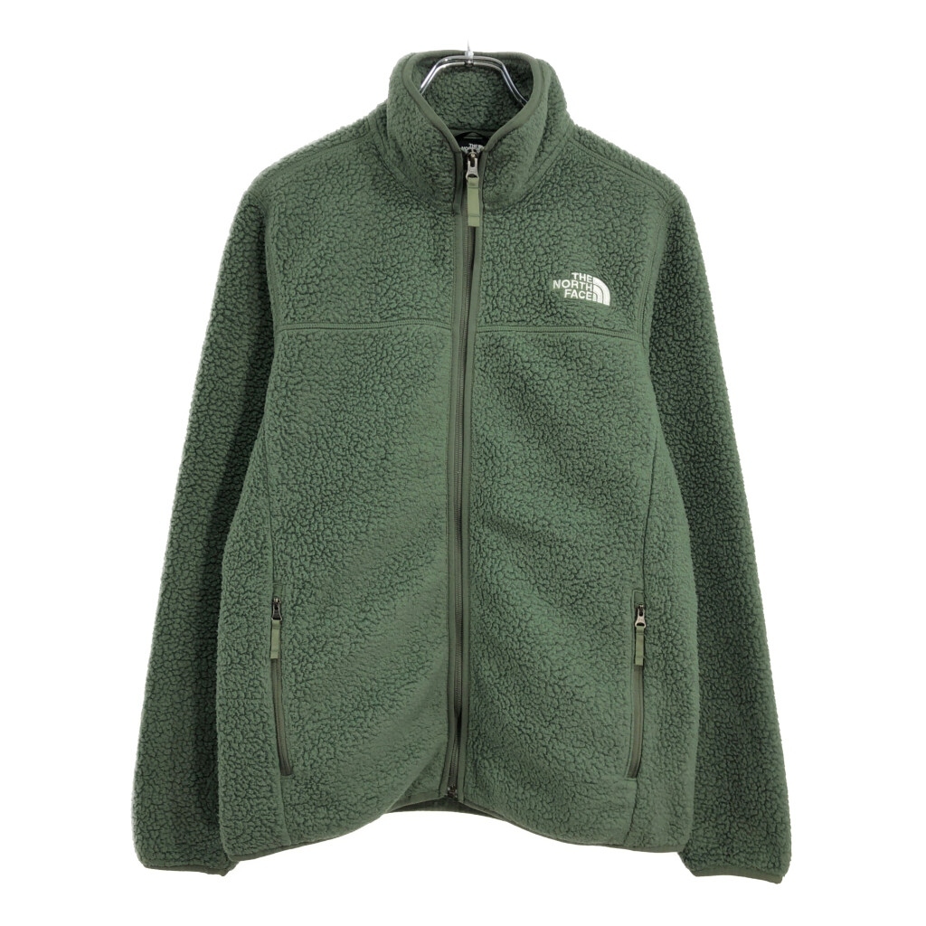 THE NORTH FACE ノースフェイス フリースジャケット アウトドア グリーン(メンズ S)中古 古着 V1689拍卖