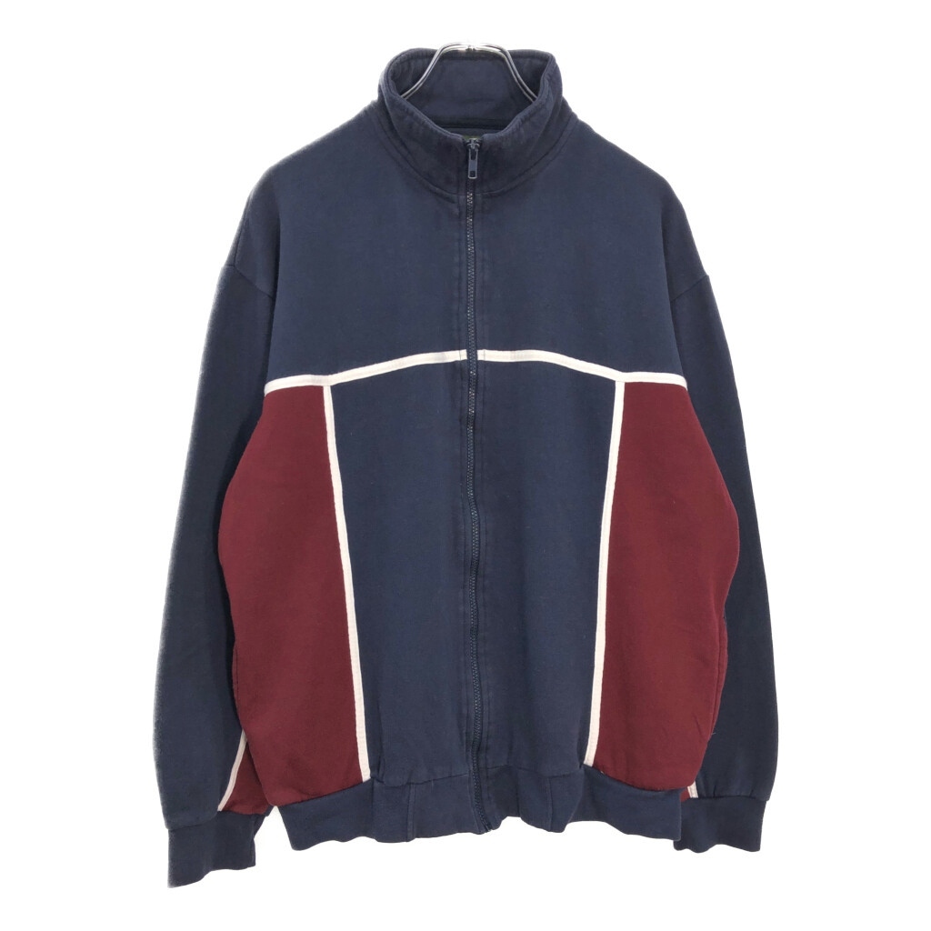 NORM THOMPSON フルジップスウェット ネイビー(メンズ L)中古 古着 v4102拍卖