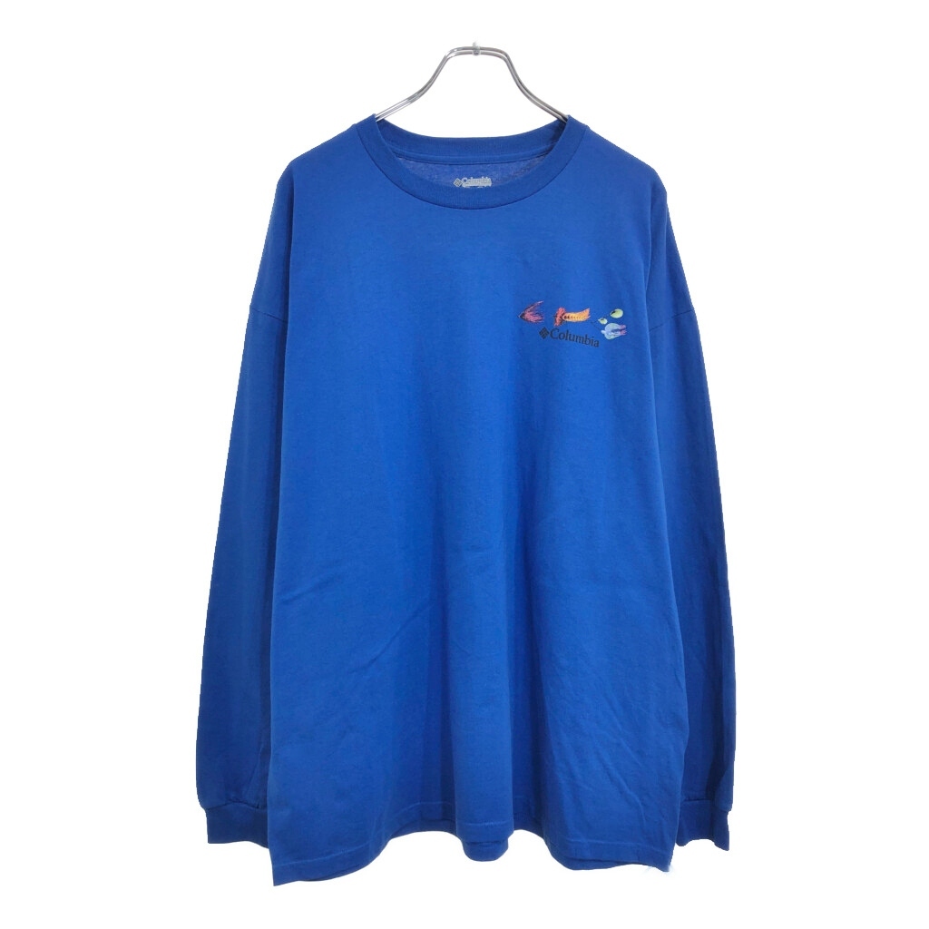 新品タグ付き 00年代 Columbia コロンビア ルアー周期表 長袖Tシャツ フィッシング 大きいサイズ アウトドア(メンズ XXL)中古 古着 v4163拍卖