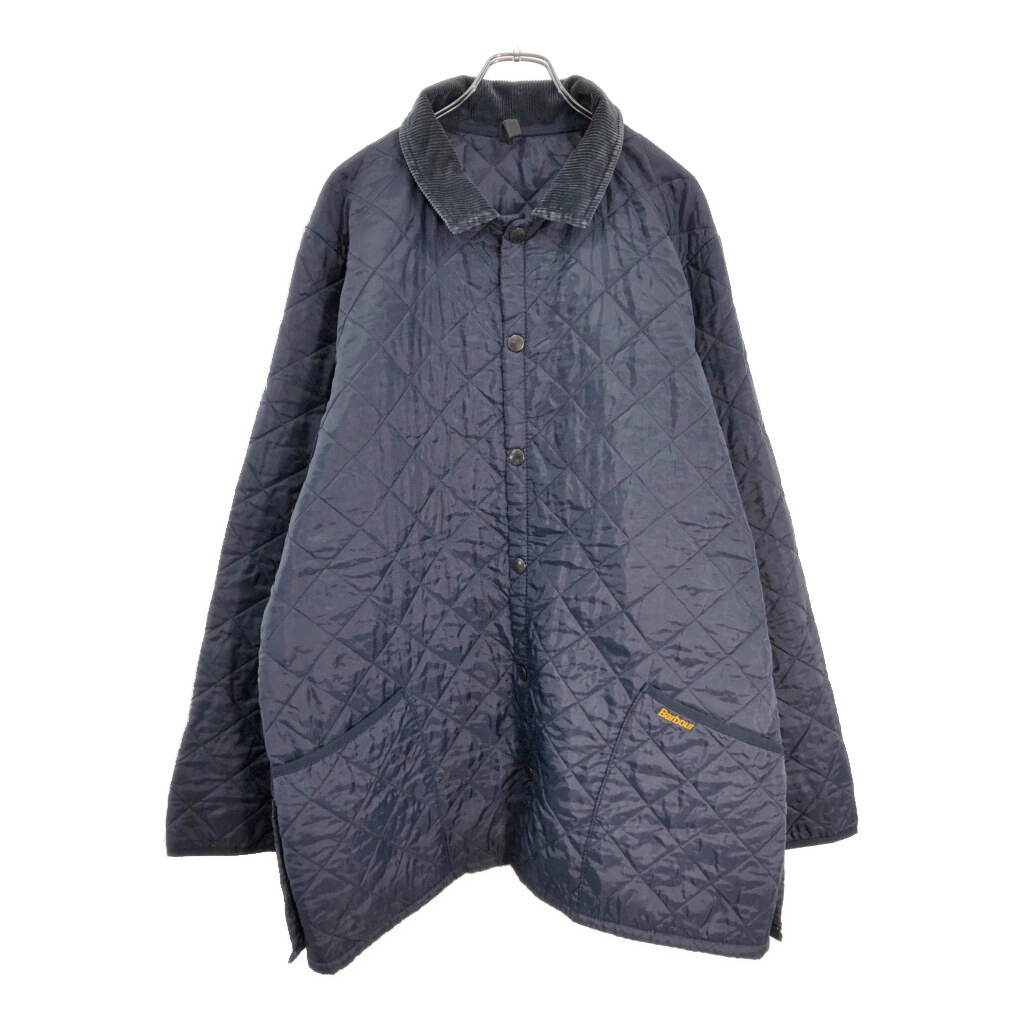 90年代 イングランド製 Barbour バブアー LIDDESDALE リッズデイル キルティングジャケット 大きいサイズ(メンズ XXL)中古 古着 V4236拍卖