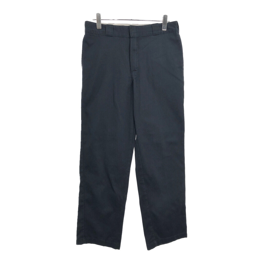 Dickies ディッキーズ 874 ワークパンツ ブラック(メンズ W34 L32)中古 古着 v4292拍卖