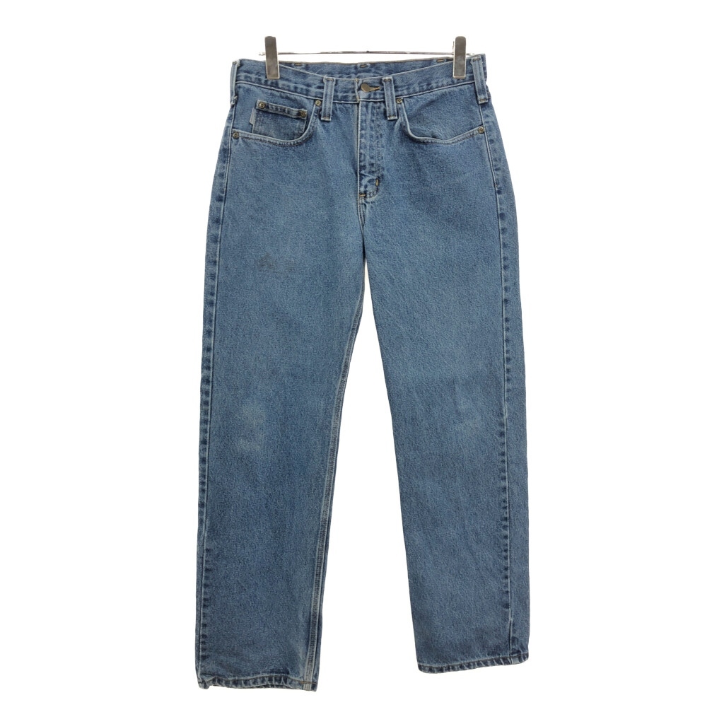Carhartt カーハート デニムパンツ ブルー(メンズ W32 L30)中古 古着 V4306拍卖