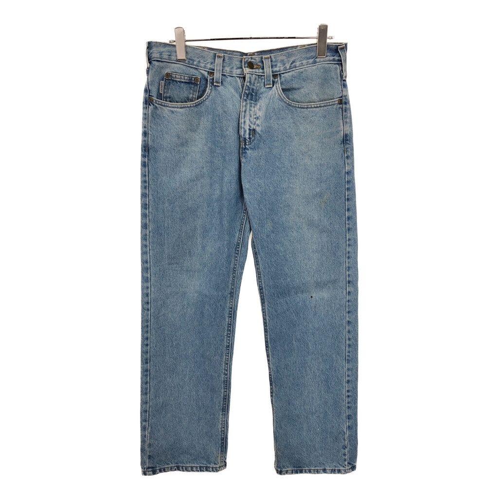 Carhartt カーハート デニムパンツ ブルー(メンズ W34 L30)中古 古着 v4318拍卖