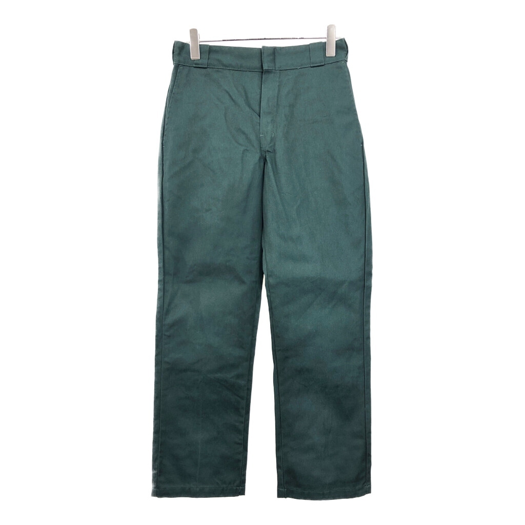 Dickies ディッキーズ 874 ワークパンツ グリーン(メンズ W30 L32)中古 古着 v4324拍卖