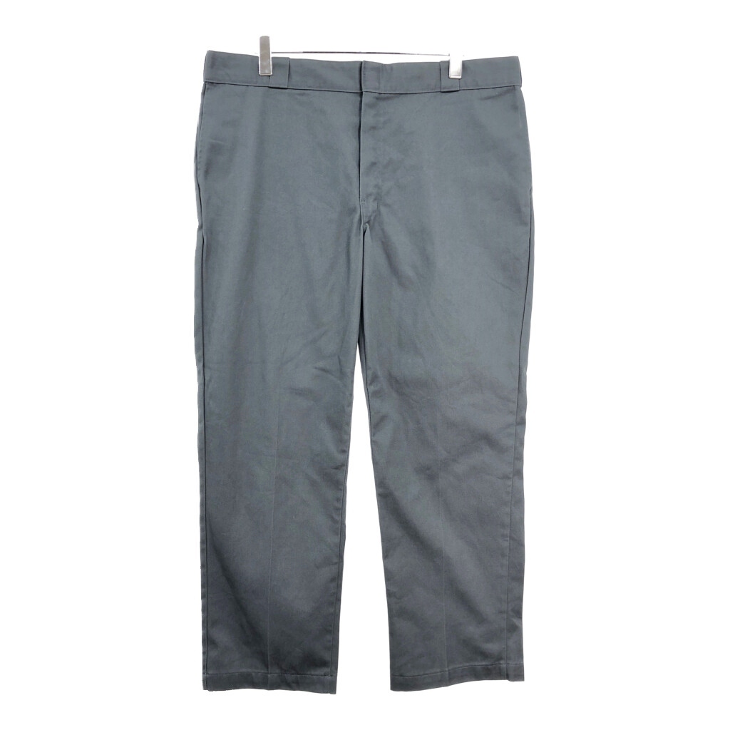 Dickies ディッキーズ 874 ワークパンツ 大きいサイズ グレー(メンズ W42 L30)中古 古着 V4360拍卖