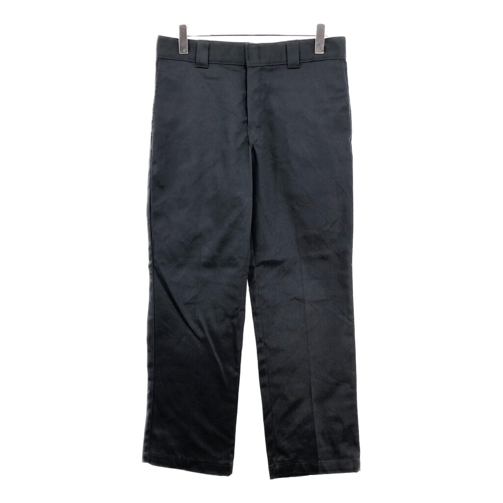 Dickies ディッキーズ 874 ワークパンツ ブラック(メンズ W34 L30)中古 古着 V4364拍卖