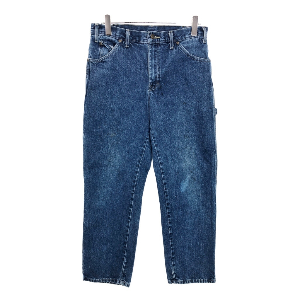 Dickies ディッキーズ デニム ペインターパンツ ブルー(メンズ W32 L30)中古 古着 v4487拍卖