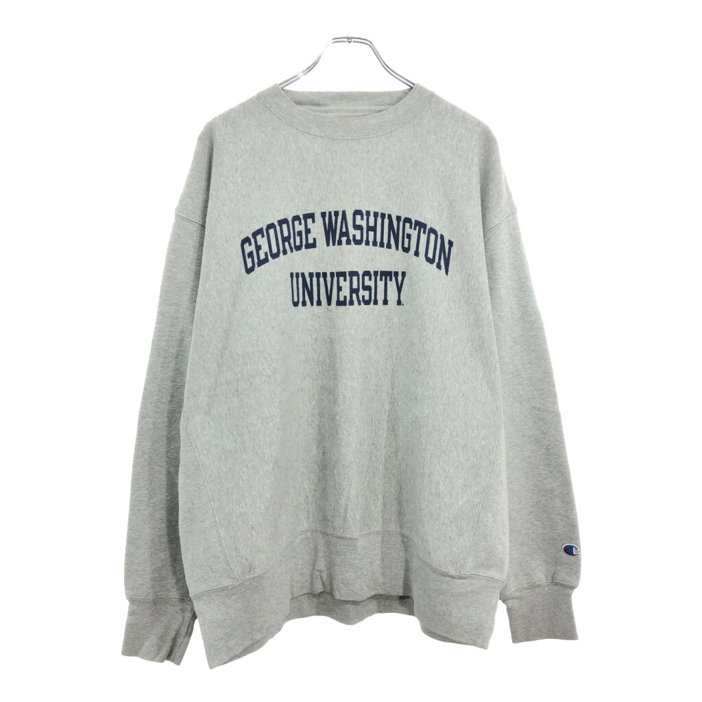 Champion チャンピオン REVERSE WEAVE リバースウィーブ スウェット カレッジ グレー(メンズ L)中古 古着 V4544拍卖