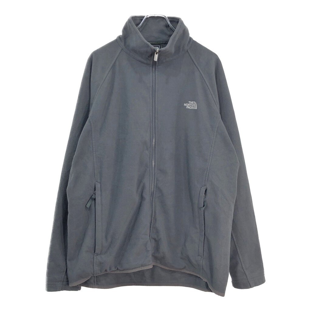 THE NORTH FACE ノースフェイス フリースジャケット アウトドア グレー(メンズ L相当)中古 古着 v4603拍卖
