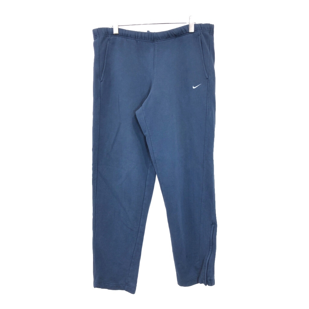 00年代 NIKE ナイキ スウェットパンツ スポーツ ネイビー(メンズ L)中古 古着 V4613拍卖