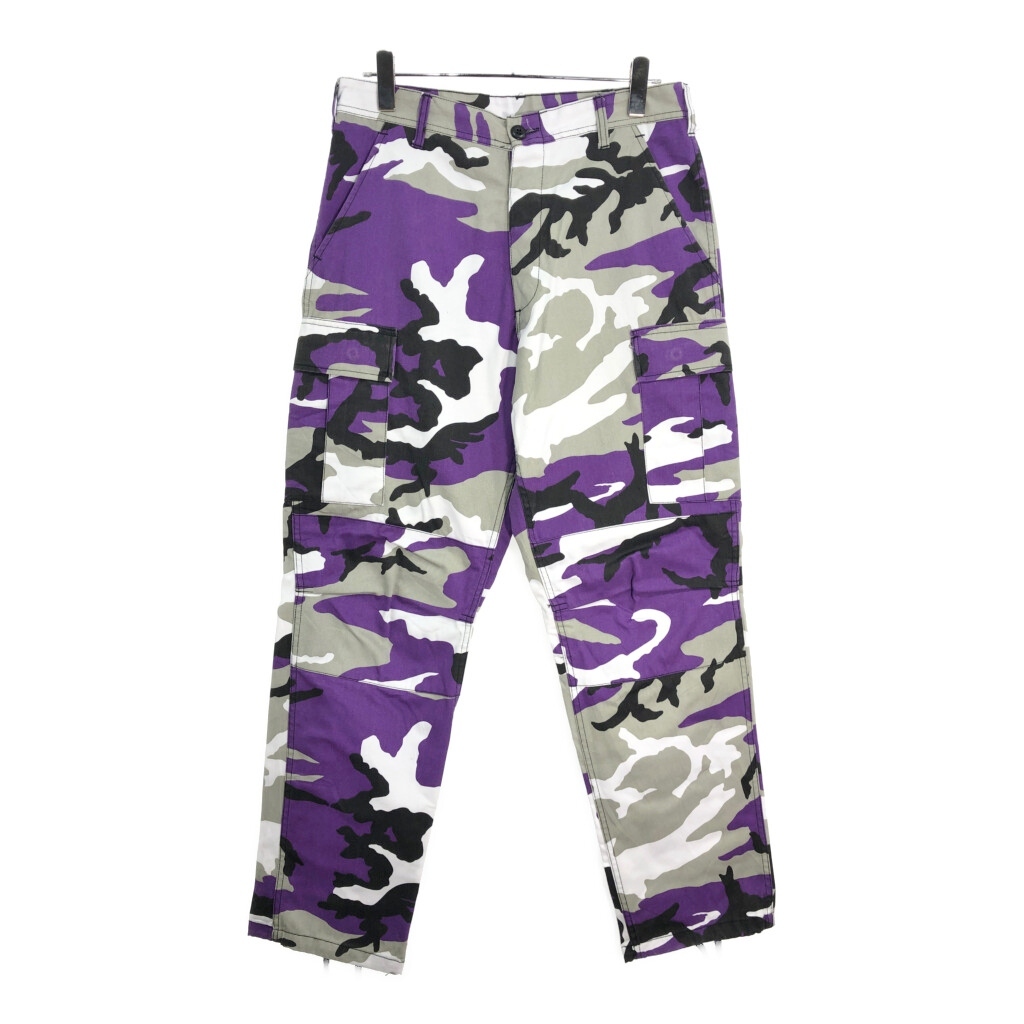 ROTHCO ロスコ BDU フィールドパンツ ミリタリー シティーカモ パープル (メンズ MEDIUM REGULAR)中古 古着 V4723拍卖