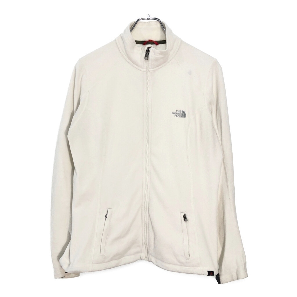 THE NORTH FACE ノースフェイス フリースジャケット アウトドア ホワイト(レディース L)中古 古着 V4735拍卖
