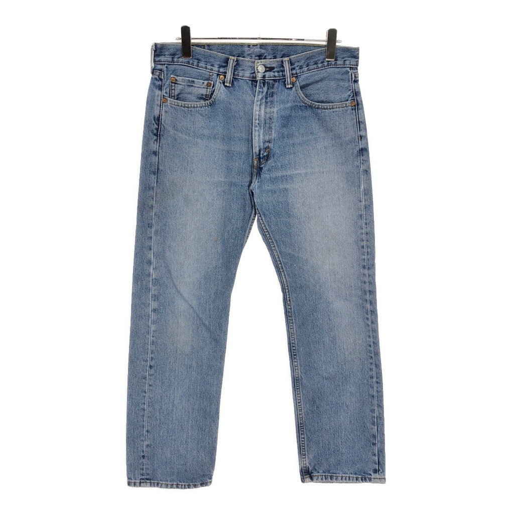 Levi's リーバイス 505 デニムパンツ ブルー(メンズ W33 L30)中古 古着 V4906拍卖