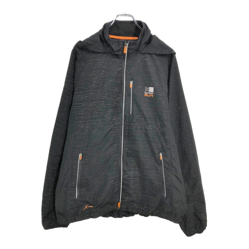 Karrimor カリマー ランニングジャケット スポーツ アウトドア ブラック(メンズ L)中古 古着 V5059拍卖