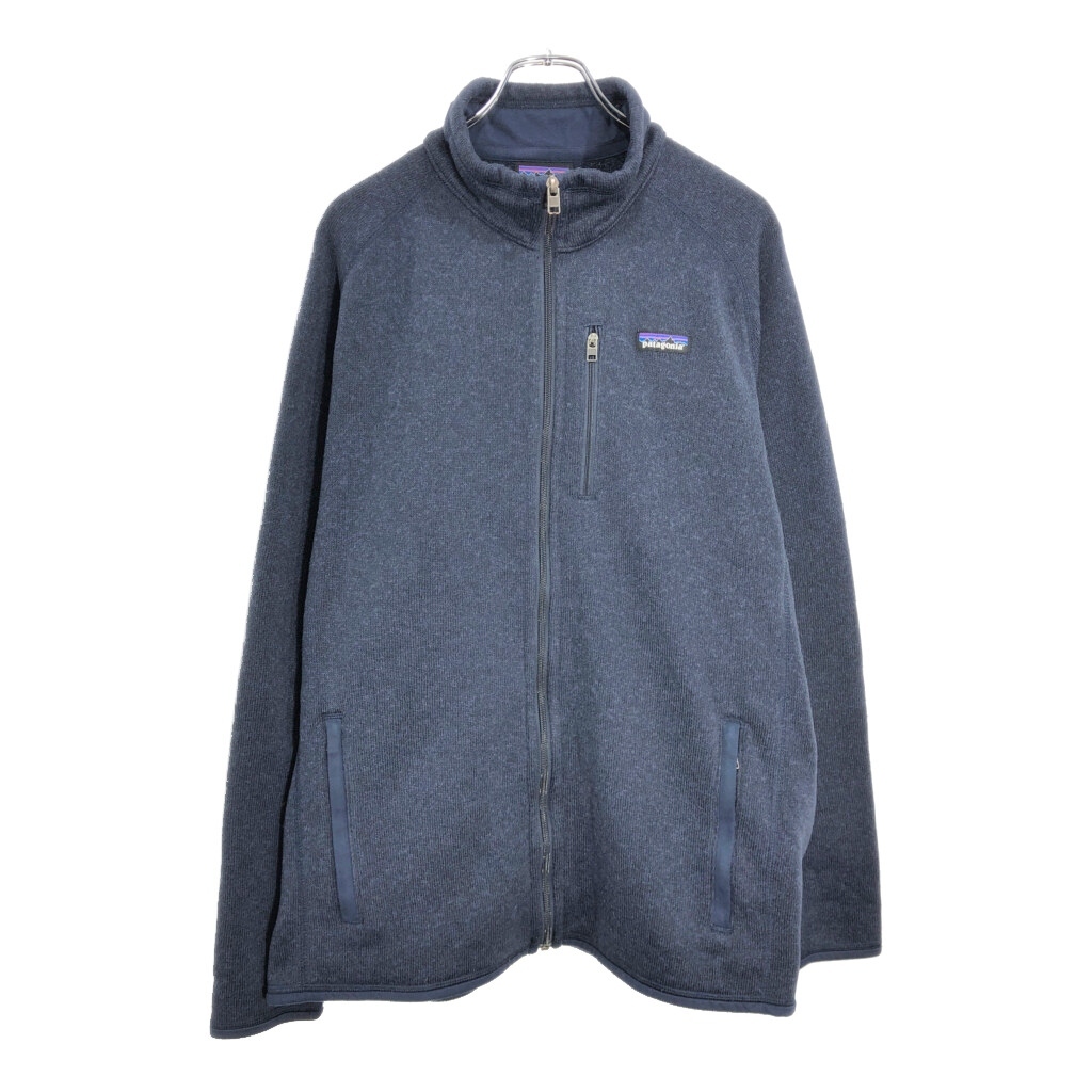 patagonia パタゴニア ベターセーター フリースジャケット ネイビー(メンズ XL)中古 古着 V5104拍卖