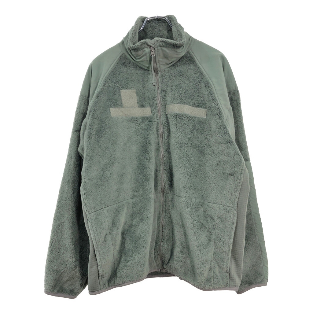 米軍実物 U.S.ARMY ECWCS GEN3 level3 フリースジャケット ミリタリー セージグリーン(メンズ LARGE REGULAR)中古 古着 V5151拍卖