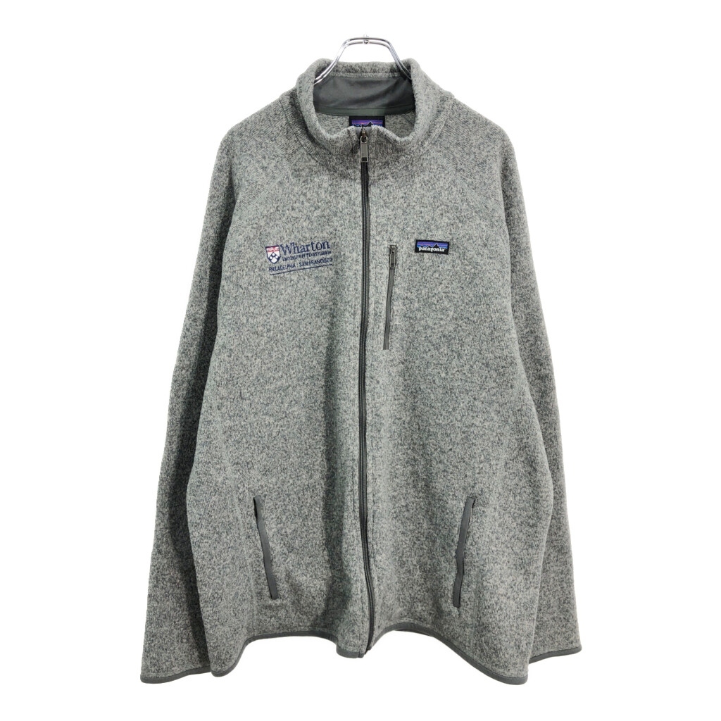 patagonia パタゴニア ベターセーター フリースジャケット 大きいサイズ アウトドア グレー(メンズ XXL)中古 古着 V5203拍卖