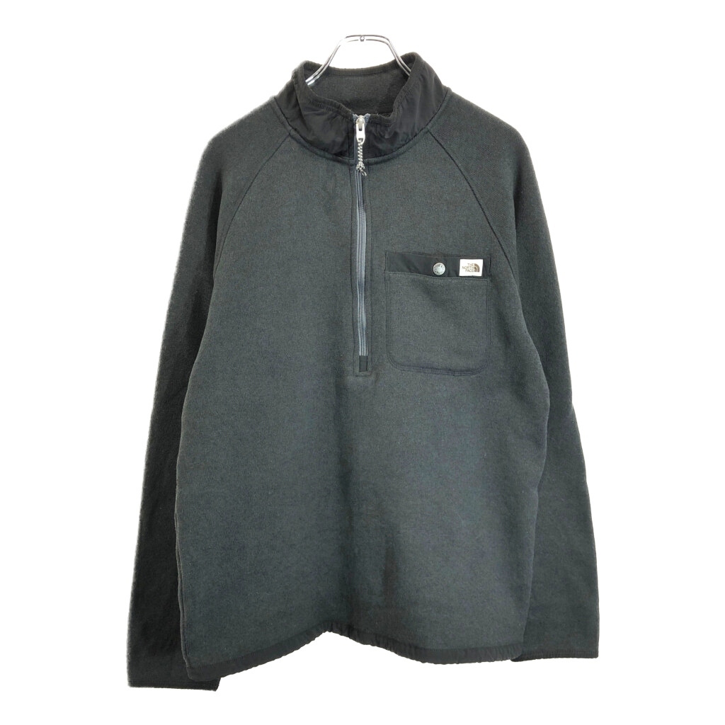 THE NORTH FACE ノースフェイス フリースジャケット アウトドア ブラック(メンズ L)中古 古着 V5663拍卖