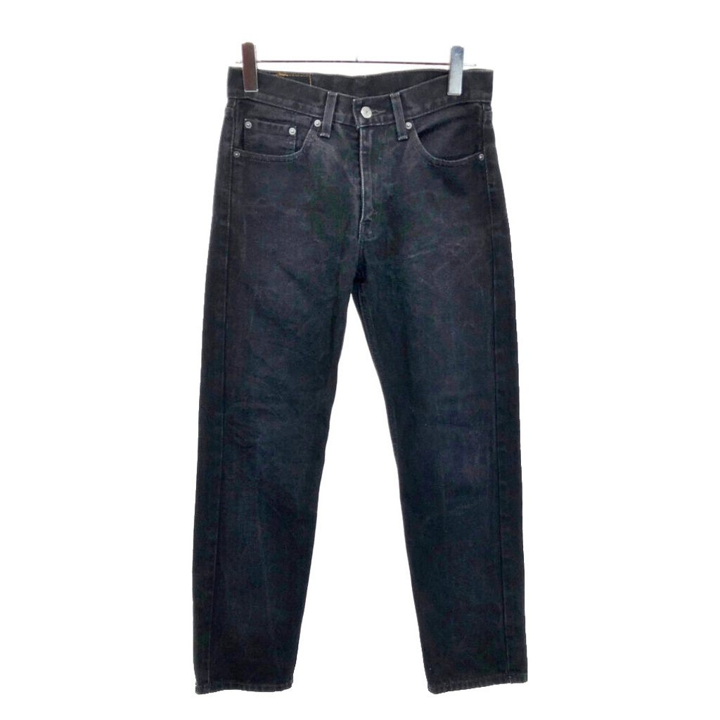 Levi's リーバイス 505 デニムパンツ ブラック(メンズ W30 L30)中古 古着 V5826拍卖