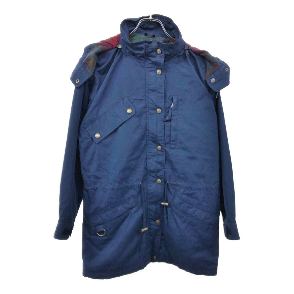 90年代 Eddie Bauer エディーバウアー マウンテンパーカー アウトドア ネイビー(レディース S)中古 古着 V5838拍卖