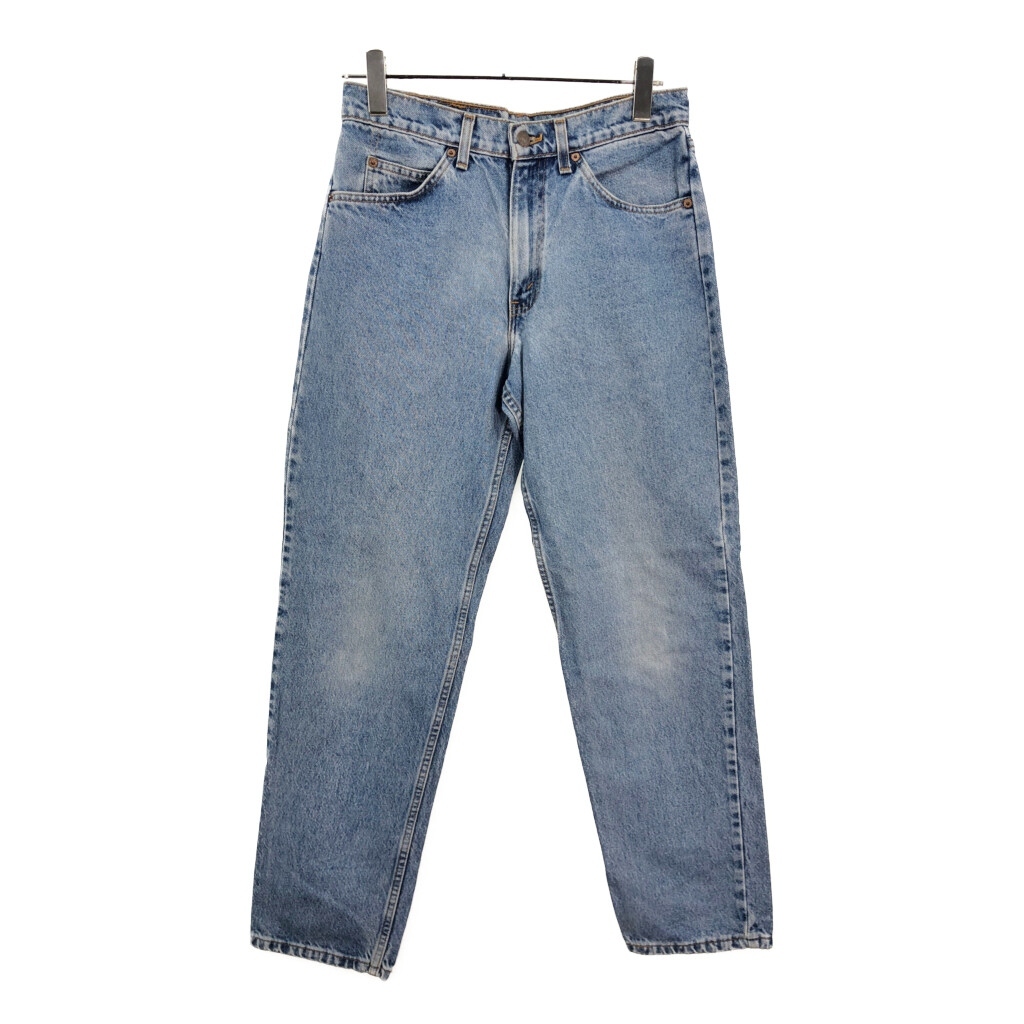 90年代 Levi's リーバイス 550 デニムパンツ オレンジタブ ブルー(メンズ W31 L32)中古 古着 V5917拍卖