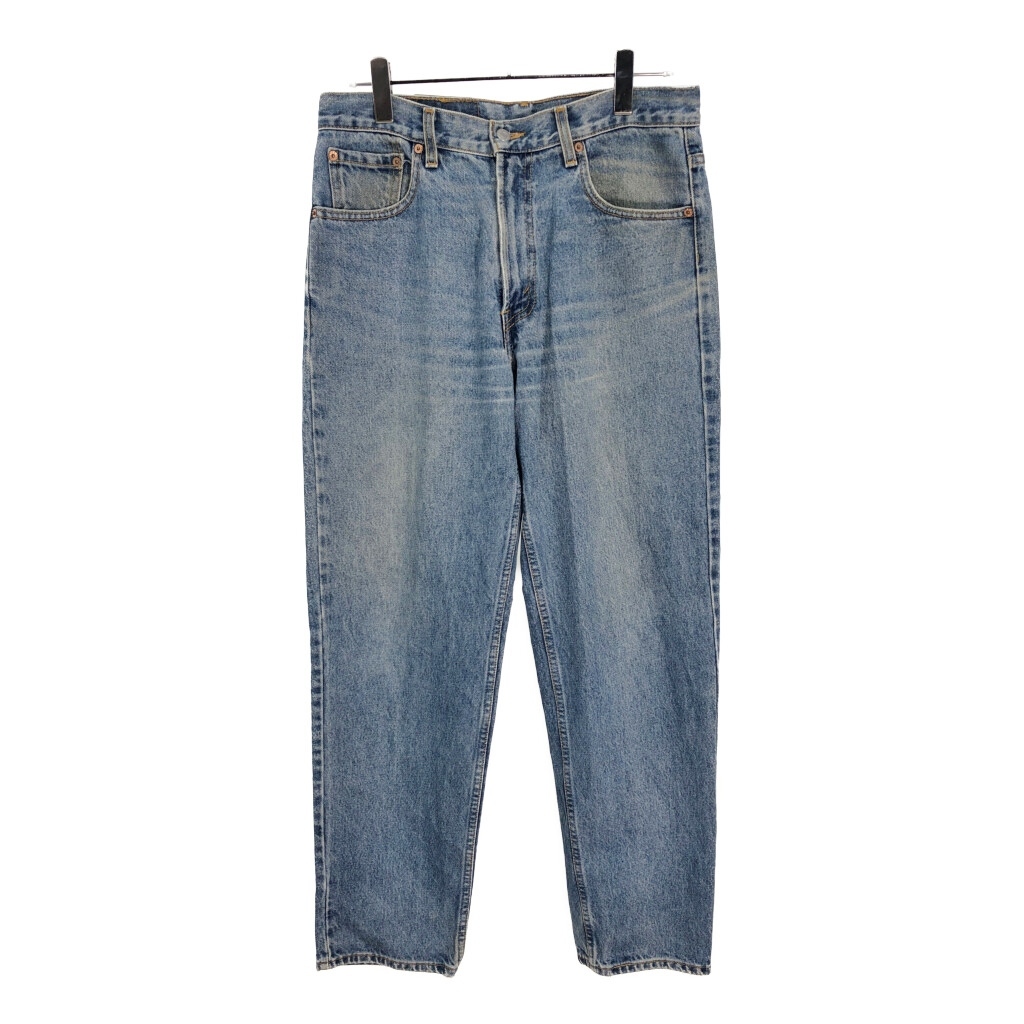 00年代 カナダ製 Levi's リーバイス 550 デニムパンツ ブルー(メンズ W34 L32)中古 古着 V5933拍卖