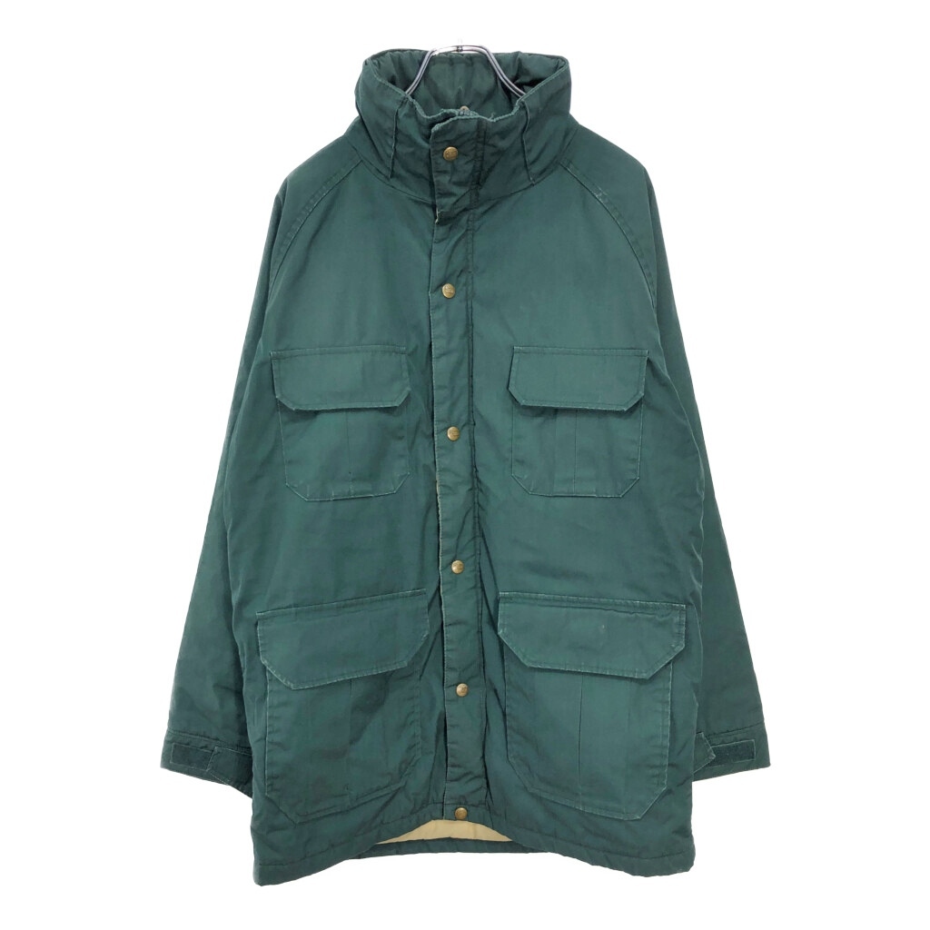 80年代 USA製 WOOLRICH ウールリッチ マウンテンパーカー アウトドア グリーン(メンズ M)中古 古着 V5949拍卖