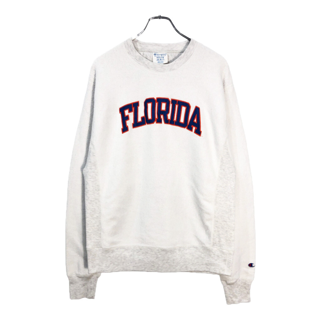 Champion チャンピオン REVERSE WEAVE リバースウィーブ インサイドアウト スウェット カレッジ(メンズ M)中古 古着 V5533拍卖