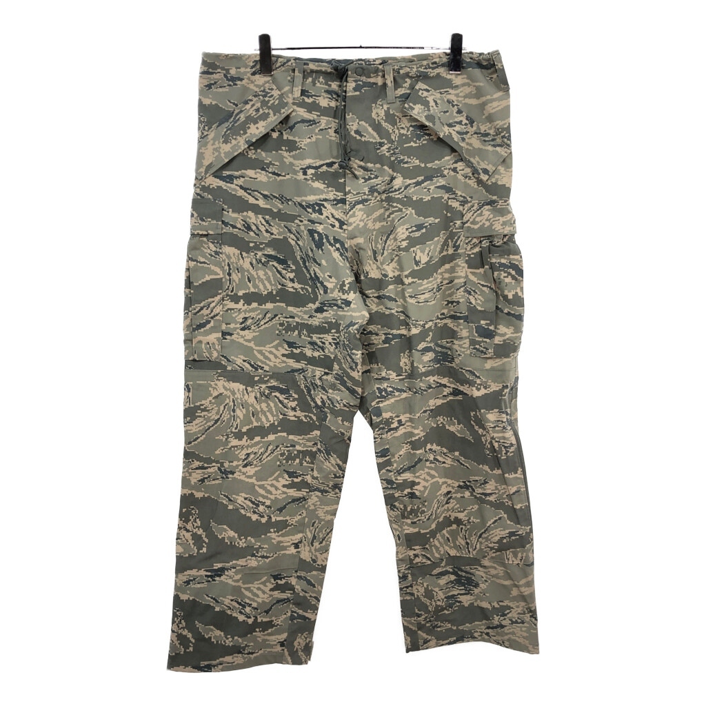 00年代 米軍実物 U.S.AIRFORCE USAF APECS GORETEX パンツ ミリタリー ABUカモ グリーン(メンズ LARGE REGULAR)中古 古着 V6408拍卖