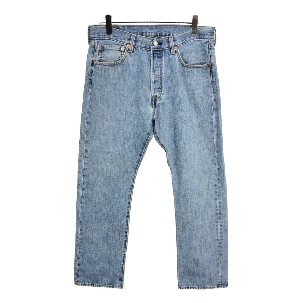 Levi's リーバイス 501 デニムパンツ ブルー(メンズ W33 L30)中古 古着 V6598拍卖