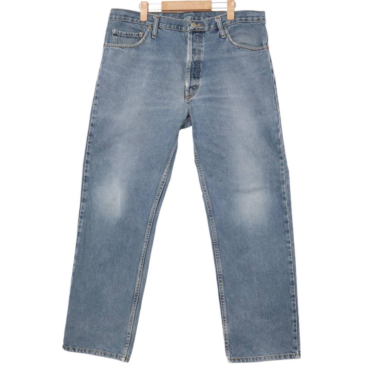 00年代 USA製 Levi's リーバイス 501 デニムパンツ 大きいサイズ ブルー (メンズ W38 L30) 中古 古着 A4174拍卖