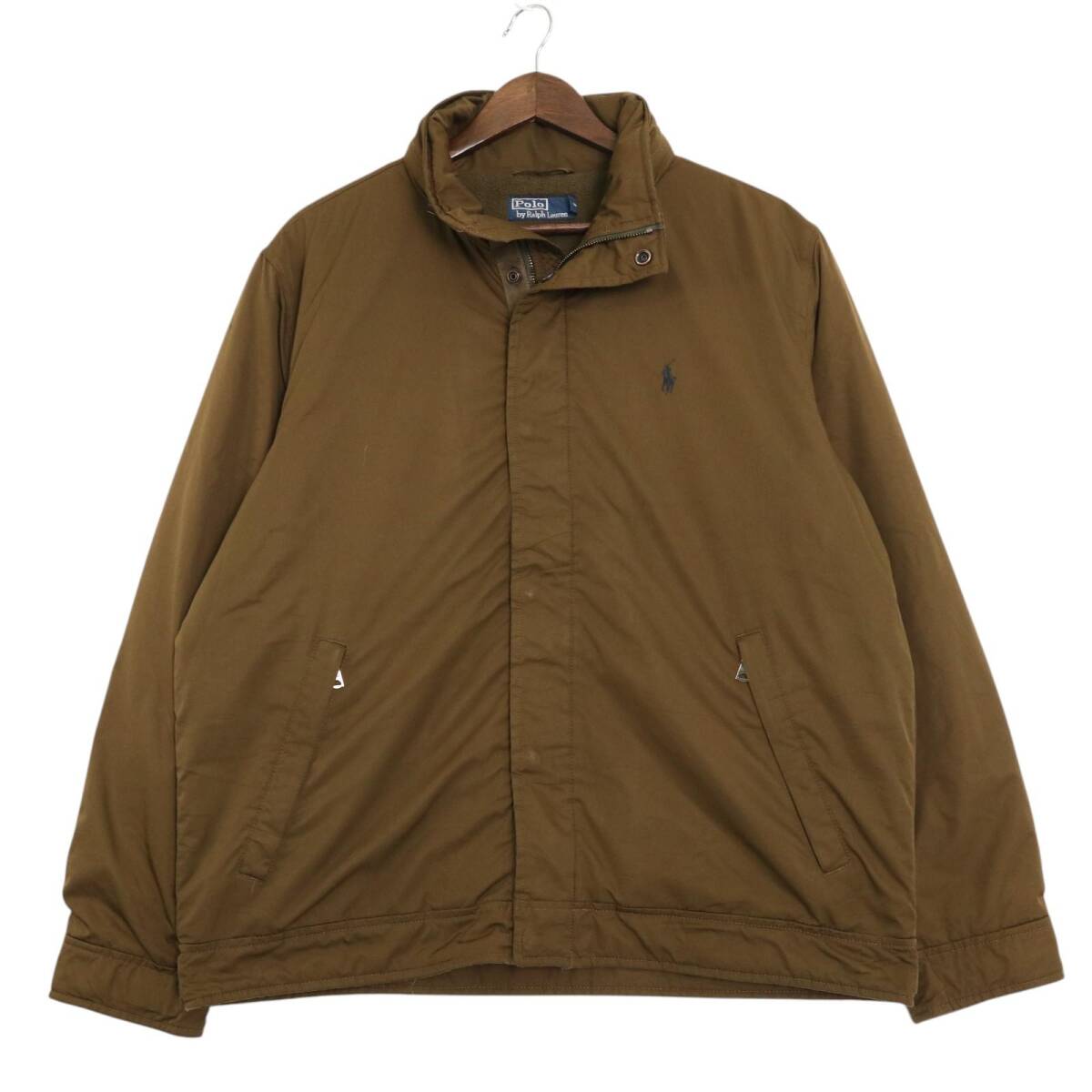 Polo by Ralph Lauren ポロ ラルフローレン ウィンドブレーカージャケット ブラウン (メンズ L) 中古 古着 A4182拍卖