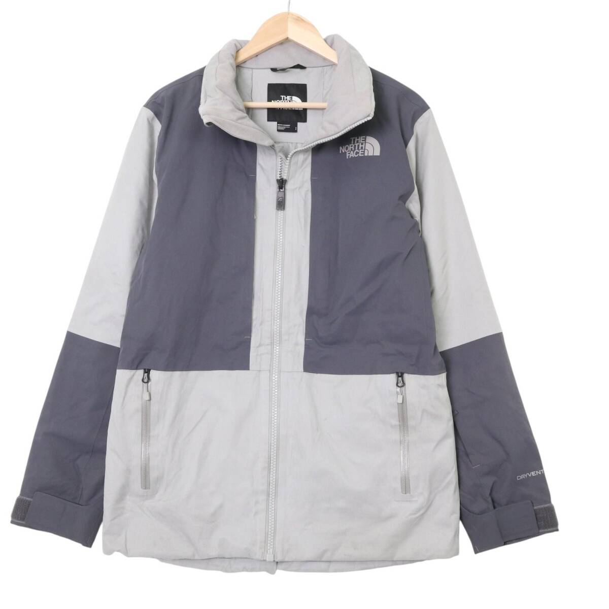 THE NORTH FACE ノースフェイス PRIMALOFT Chakal Jacket チャカルジャケット アウトドア グレー (メンズ S) 中古 古着 A3096拍卖