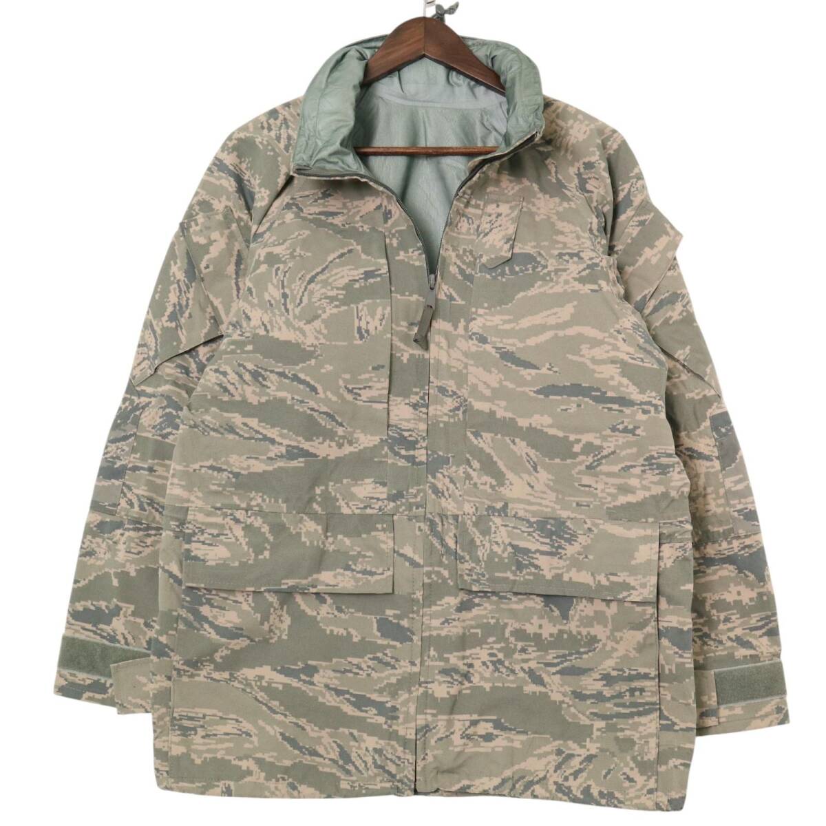 BARRIER WEAR USAF APECS GORETEX パーカージャケット ミリタリー ABUカモ (メンズ SMALL REGULAR) 中古 古着 A3287拍卖