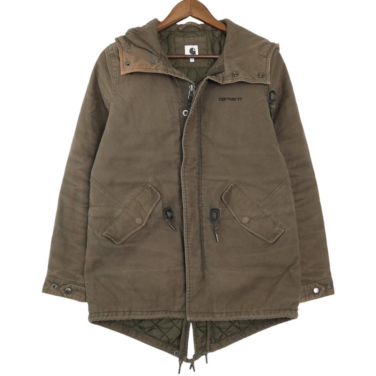 Carhartt WIP カーハート ダブリューアイピー CLUSH PARKA ブラウン (レディース S) 中古 古着 A2415拍卖