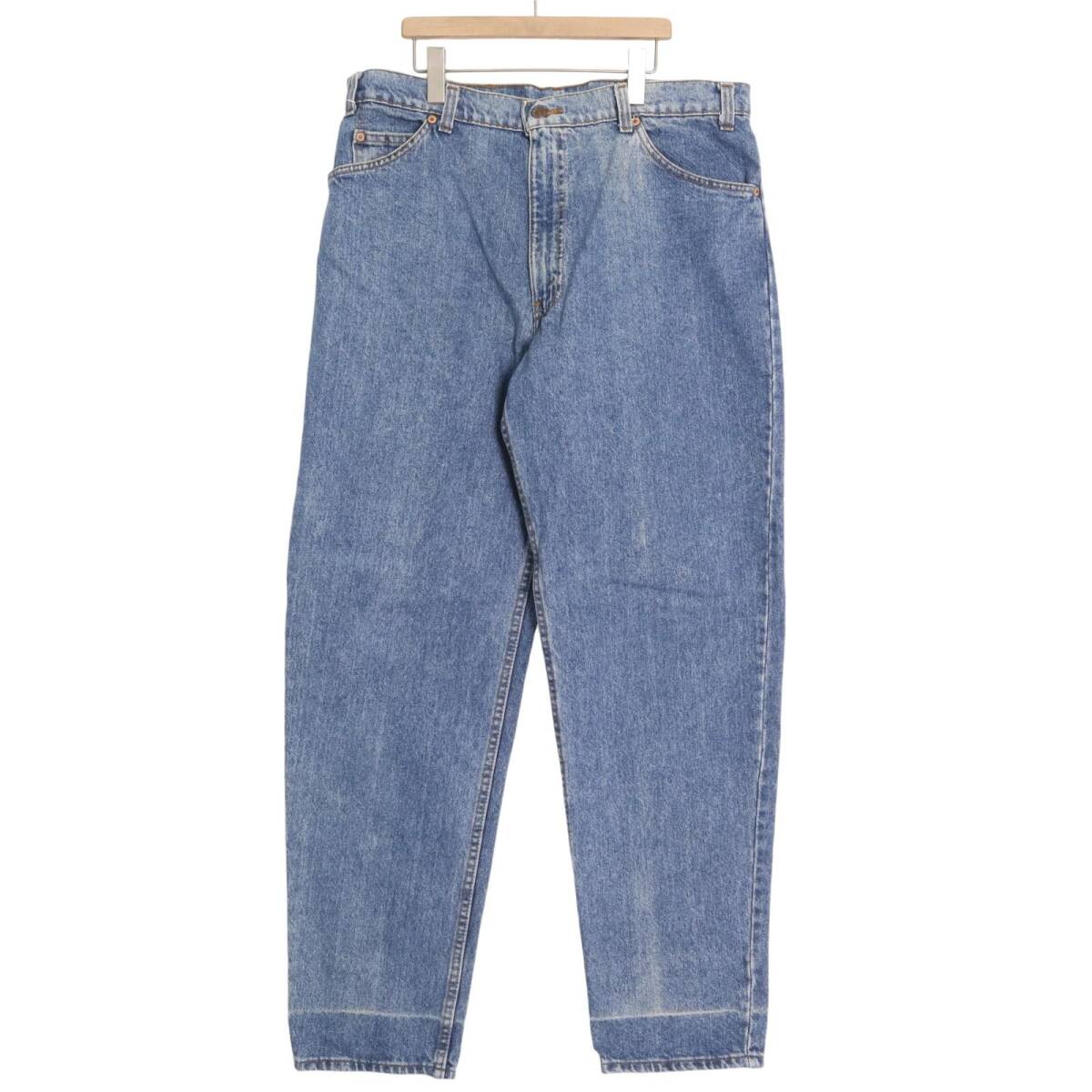 90年代 USA製 Levi's リーバイス 540 デニムパンツ ブルー (メンズ W36 L32) 中古 古着 A2697拍卖